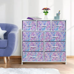Potterslane 3 Drawer 11.5'' W Chest Colorful Dresser Chest Spacious Fabric Drawers