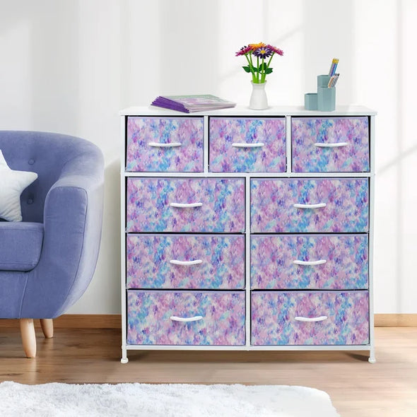 Potterslane 3 Drawer 11.5'' W Chest Colorful Dresser Chest Spacious Fabric Drawers