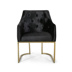 26'' Wide Tufted Velvet Armchair Most Glamorous Sophisticated Touch