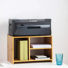 Printer Stand Multi-Purpose Desktop Organizer For Fax Machine Scanner Printer Riser For Home And Office