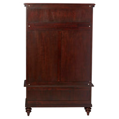 Espresso 40'' Wide Rubberwood Solid Wood Hall Tree with Bench Two Cubby Shelves are Perfect for Stowing Away Purses, Books, Or Baskets of Mail