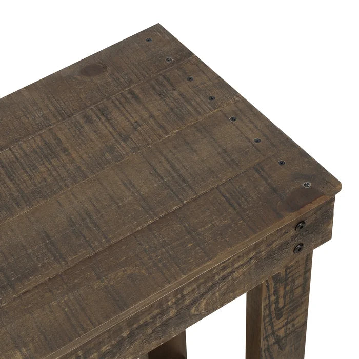Quidel 39.8'' Solid Wood Console Table Full of Character with the Real Wood Design