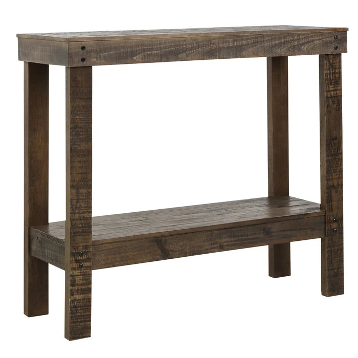 Quidel 39.8'' Solid Wood Console Table Full of Character with the Real Wood Design
