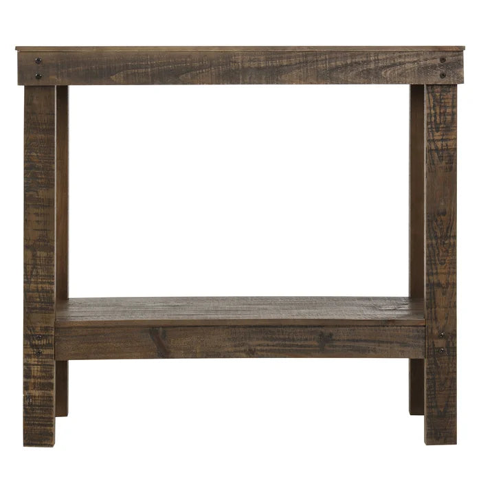 Quidel 39.8'' Solid Wood Console Table Full of Character with the Real Wood Design