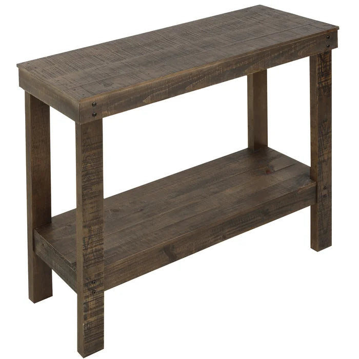 Quidel 39.8'' Solid Wood Console Table Full of Character with the Real Wood Design