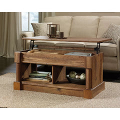 Vintage Oak Raney Lift Top Coffee Table Create a Multipurpose Workspace
