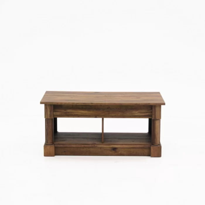 Vintage Oak Raney Lift Top Coffee Table Create a Multipurpose Workspace