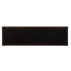 Espresso Brown and Black Raybon TV Stand for TVs up to 65" with Cable Management