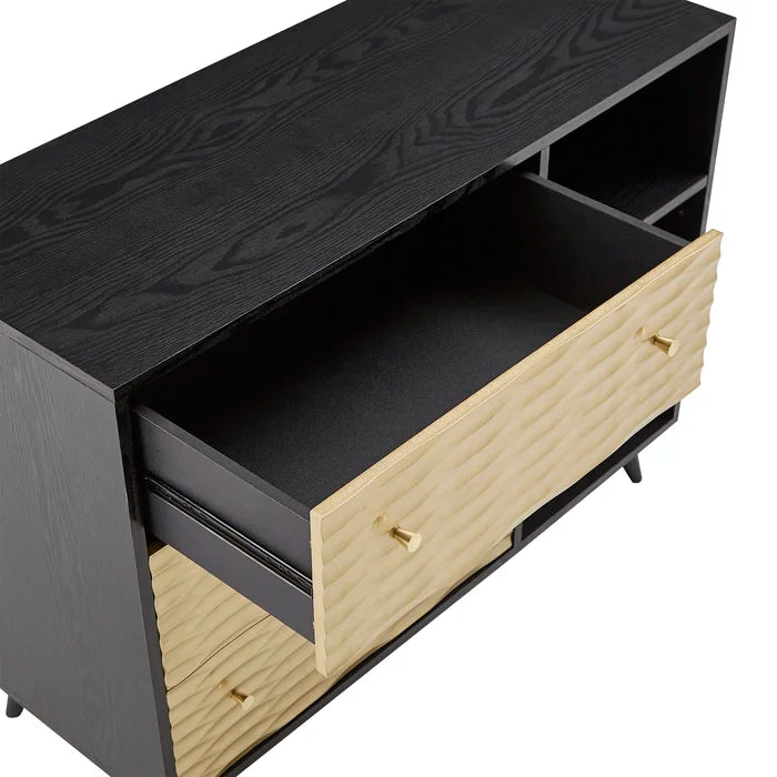 Rayford 3 Drawer 39.5'' W Dresser Modern Style Perfect Organize