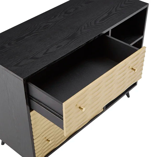 Rayford 3 Drawer 39.5'' W Dresser Contemporary Style