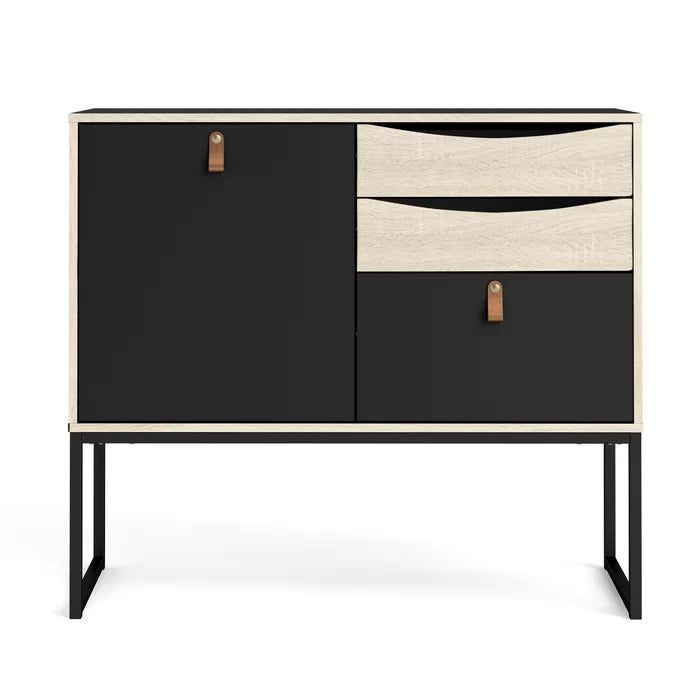 Raymund 38.86'' Wide 3 Drawer Buffet Table Adjustable Shelves