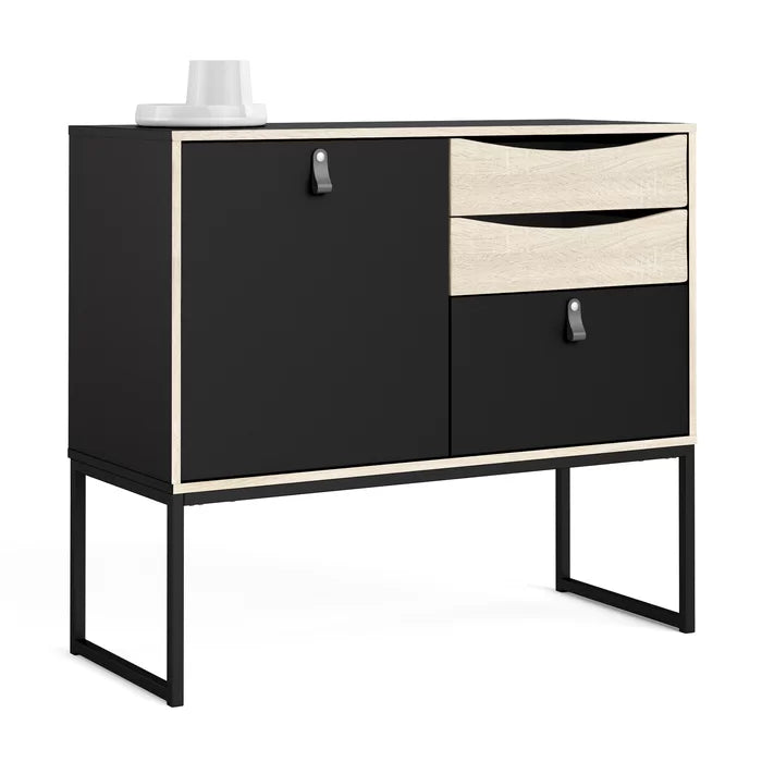 Raymund 38.86'' Wide 3 Drawer Buffet Table Adjustable Shelves