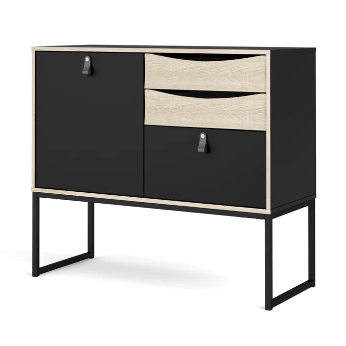 Raymund 38.86'' Wide 3 Drawer Buffet Table Adjustable Shelves