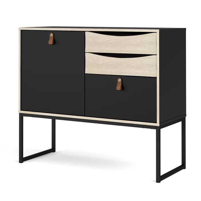 Raymund 38.86'' Wide 3 Drawer Buffet Table Adjustable Shelves