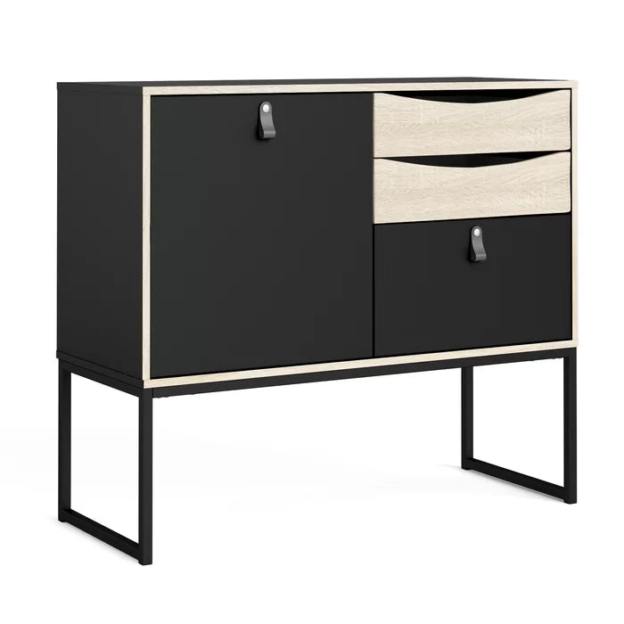 Raymund 38.86'' Wide 3 Drawer Buffet Table Adjustable Shelves