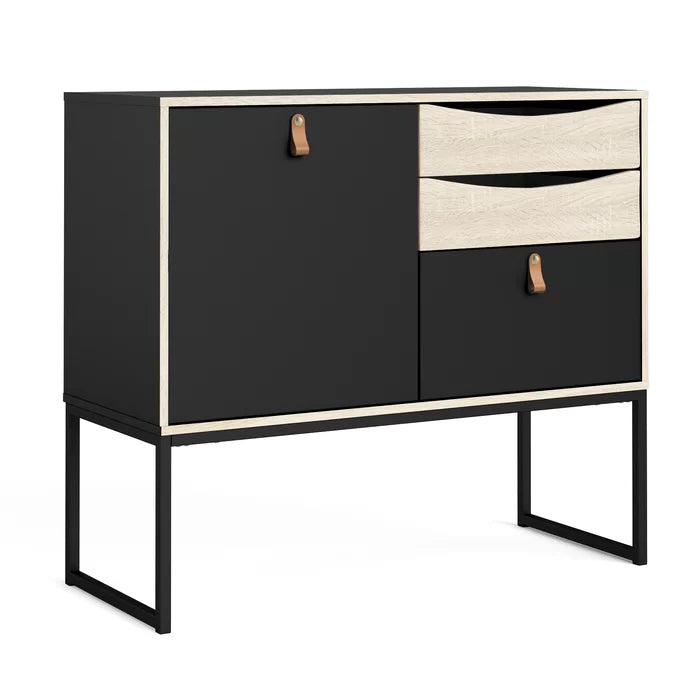 Raymund 38.86'' Wide 3 Drawer Buffet Table Adjustable Shelves