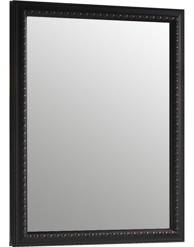 Recessed or Surface Mount Framed 1 Door Medicine Cabinet with 2 Adjustable Shelves Rust- And Rot-Resistant