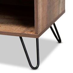1 Rustic Revell TV Stand for TVs up to 50" Oak-tone Finish