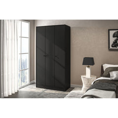 Black Rhiannon Armoire Stain and Scratch Resistant