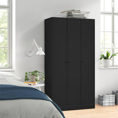 Black Rhiannon Armoire Stain and Scratch Resistant