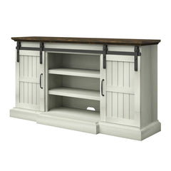 Old Wood White TV Stand for TVs up to 70" Upporting your TV as it is for Giving your Home that Stylish Rustic Cottage Look Store