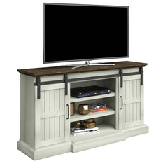 Old Wood White TV Stand for TVs up to 70" Upporting your TV as it is for Giving your Home that Stylish Rustic Cottage Look Store