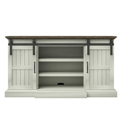 Old Wood White TV Stand for TVs up to 70" Upporting your TV as it is for Giving your Home that Stylish Rustic Cottage Look Store