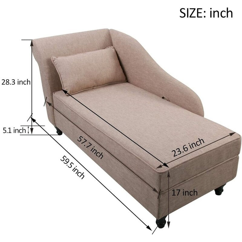 Chaise Lounge backrest and Armrest are Comfortable and Soft