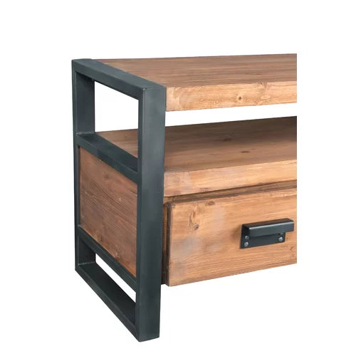 Rhys TV Stand for TVs up to 88" Industrial Style and a Modern Finish