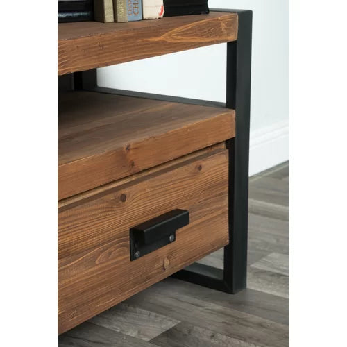 Rhys TV Stand for TVs up to 88" Industrial Style and a Modern Finish