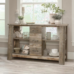 TV Stand for TVs up to 60" Add a Touch of Rustic-Inspired Style to Any Room