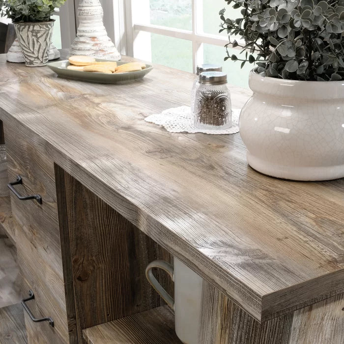 TV Stand for TVs up to 60" Add a Touch of Rustic-Inspired Style to Any Room