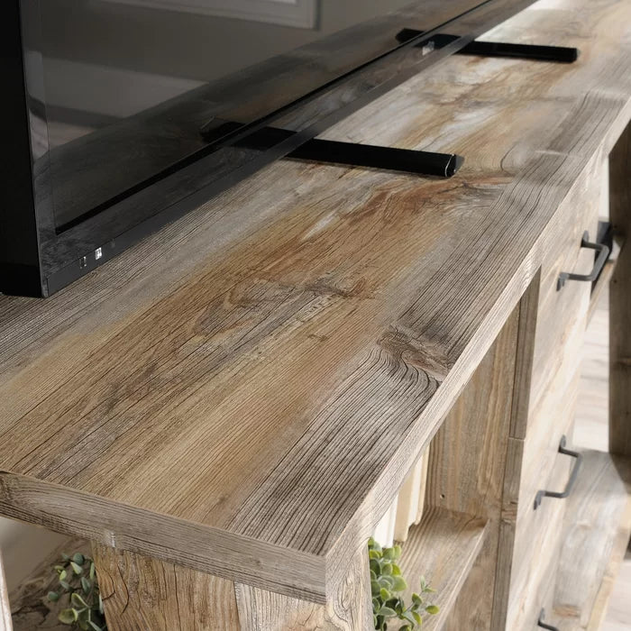 TV Stand for TVs up to 60" Add a Touch of Rustic-Inspired Style to Any Room