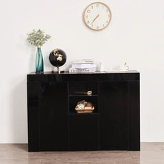 Rillis 45.7'' Wide 1 Drawer Sideboard LED Unit Storage Cabinet