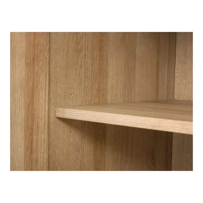46.5'' Wide 3 Drawer Server Splayed Legs Adjustable Shelves Solid and Engineered Wood
