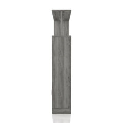 Gray Rish Bar with Wine Storage Adds Plenty of Visual Depth to your Dining Room or Living Room