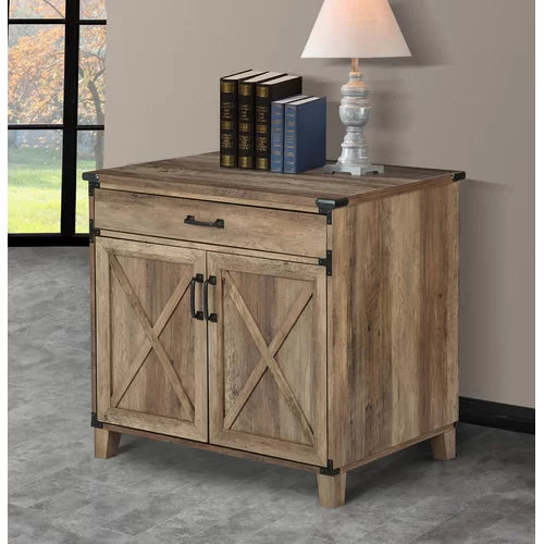 31.5'' Wide 1 - Drawer Storage Cabinet Keep An Organized Workspace In Your Bedroom Or Home Office