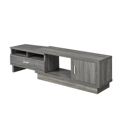 Gray Roper TV Stand for TVs up to 88" Ample Storage Space Perfect Organize