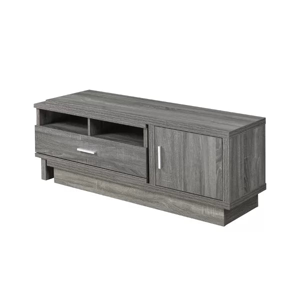 Gray Roper TV Stand for TVs up to 88" Ample Storage Space Perfect Organize
