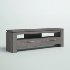 Dark Gray Rorie TV Stand for TVs up to 65" Anchors your Living Room in Modern Style