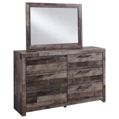 Ryant 6 Drawer 67.25'' W Double Dresser with Mirror