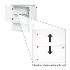 Rysing 22.81'' W x 24.5'' H x 7.88'' D Wall Mounted Bathroom Cabinet Indoor Design