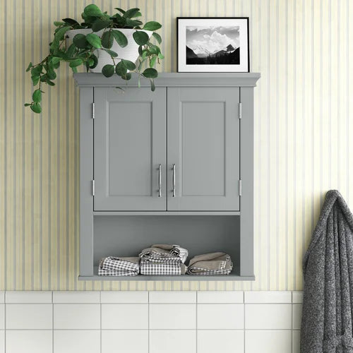 Rysing 22.81'' W x 24.5'' H x 7.88'' D Wall Mounted Bathroom Cabinet Indoor Design