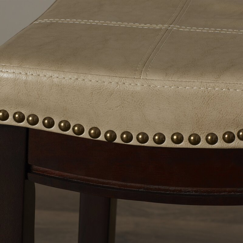 Bar & Counter Frame is Crafted From Solid Rubberwood Pull up Stool