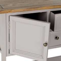 Quartz Gray 45.7'' Console Table Keep the Entryway Tidy While Crafting A Welcoming Display
