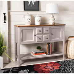 Quartz Gray 45.7'' Console Table Keep the Entryway Tidy While Crafting A Welcoming Display