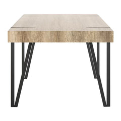 Canyon Gray Salemburg 59.1'' Dining Table Clean Lined Design