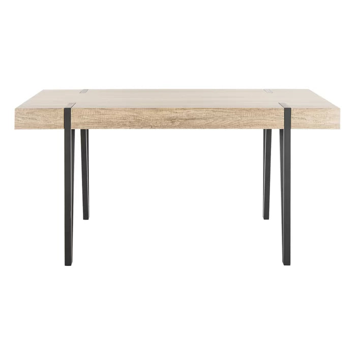 Canyon Gray Salemburg 59.1'' Dining Table Clean Lined Design