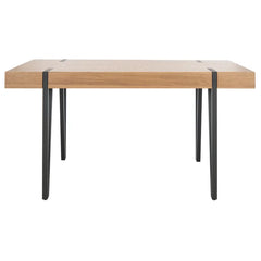 Natural Salemburg 59.1'' Dining Table Clean Lined Design