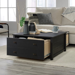 Samons Coffee Table with Storage Easy to Use Full Extension Slides.